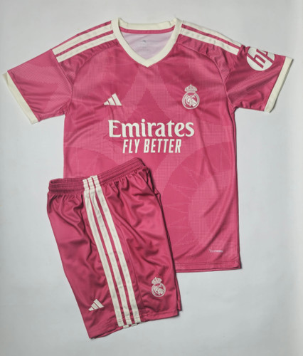 کیت هواداری سوم رئال مادرید 2026/2027_Real Madrid 26_27 Third Fan Kit Pink