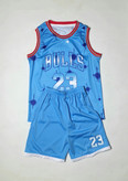 ست بسکتبالی بچگانه شیکاگو بولز آبی_blueChicago_Bulls_Kids_Michael_Jordan_23_Set